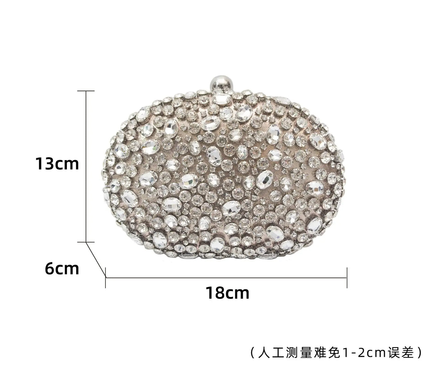 Golden Birthday party Luxury Crystal Silver Diamond Evening Bags Women Party Purse Wedding Pink Bridal Boutique Clutch Bags