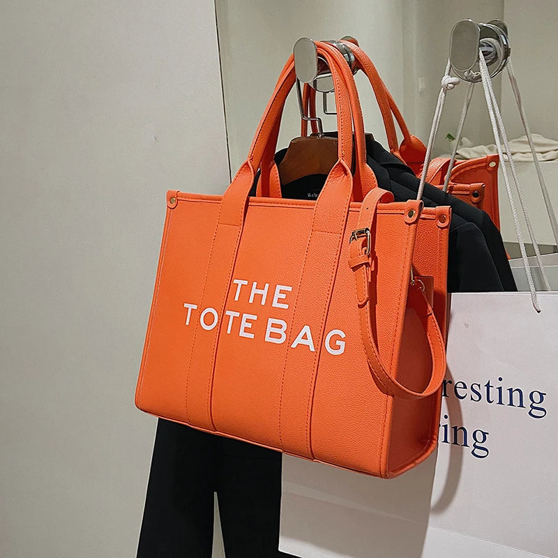 Luxury Designer Bag Tote Women Handbags Letter Shoulder Bags Brands Soft PU Shopper Purses Crossbody Bags for Women Clutch