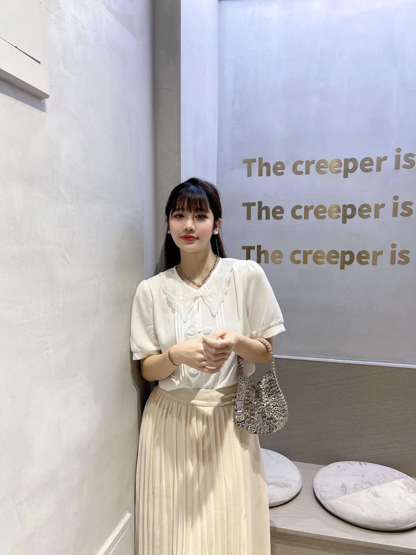 Women Bags Silver Metal Evening Bags Sequins Chain Woven Bag Hollow Clutch Purse Female Travel Holiday Shoulder Bag Handbag