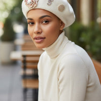 Legacy Luxe Paris Pearl Elegance Beret