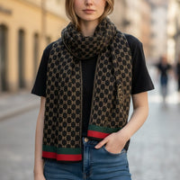 Legacy Luxe Royal Noir Accent Shawl