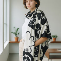 Legacy Luxe Monochrome Bloom Artistry Wrap