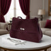 Bordeaux Reserve - Suede Shoulder Bag