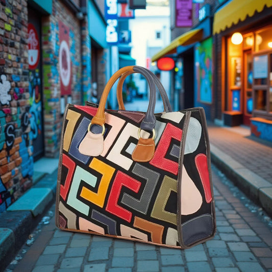 Artisan Colorblock Tote