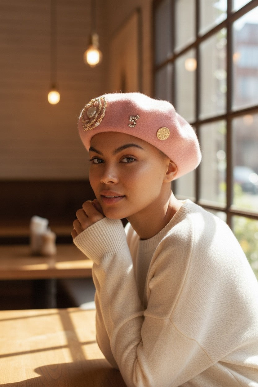 Legacy Luxe Paris Pearl Elegance Beret