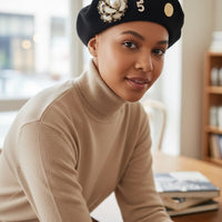 Legacy Luxe Paris Pearl Elegance Beret