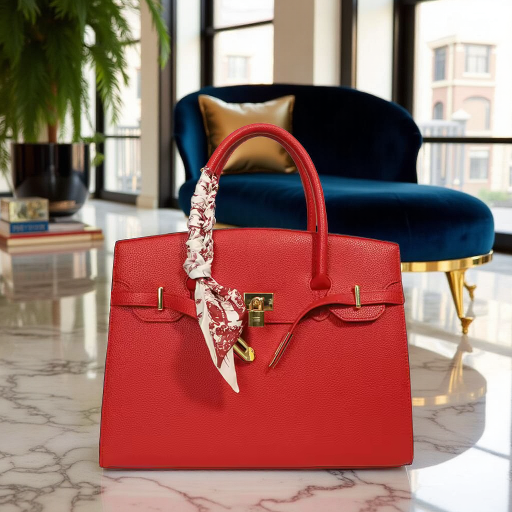 Red Luxe Look