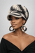 Stone & Smoke Crochet Crown Set- Stone & Smoke - One of One featuring a handcrafted cap and coordinating earrings.