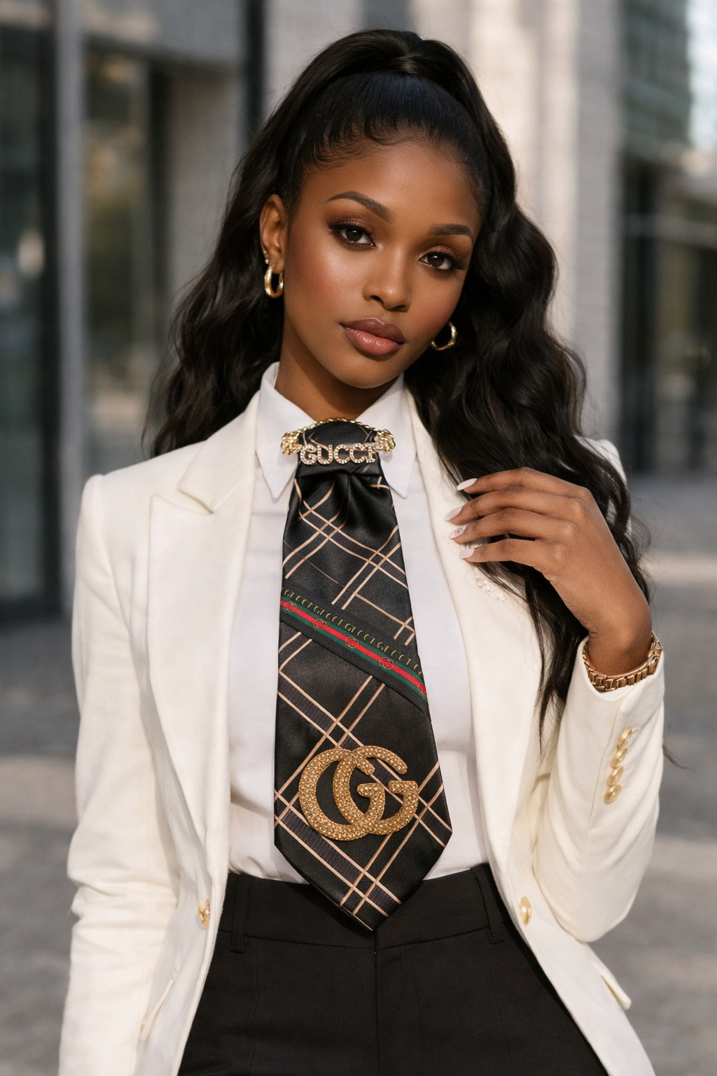 Luxe Power Tie - Statement Tie