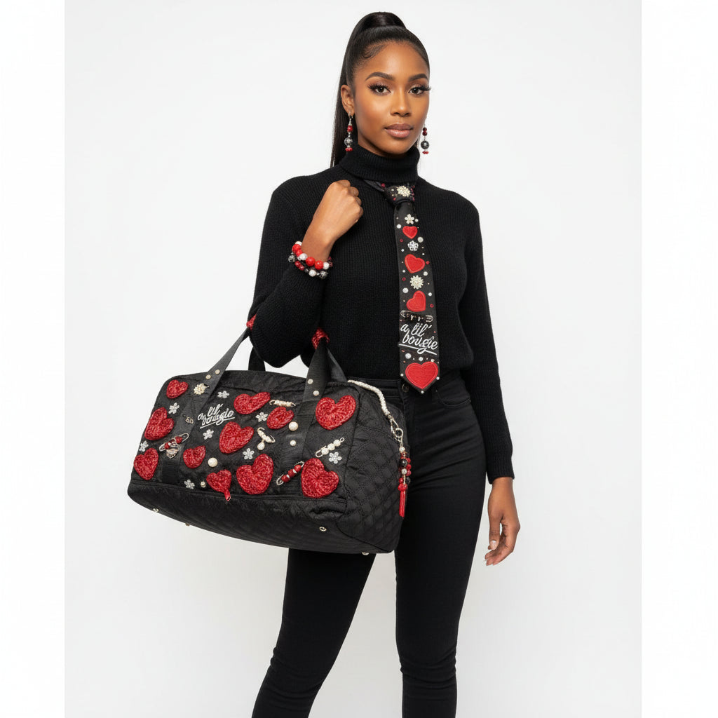 Bougie Heart Designer Couture Set – Handcrafted One-of-One Luxury Gift