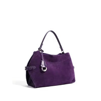 The Amara Two-Tone Crossbody | Suede & Leather Bag – Legacy Dealz