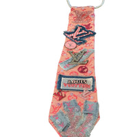 Coral Luxe Statement Tie