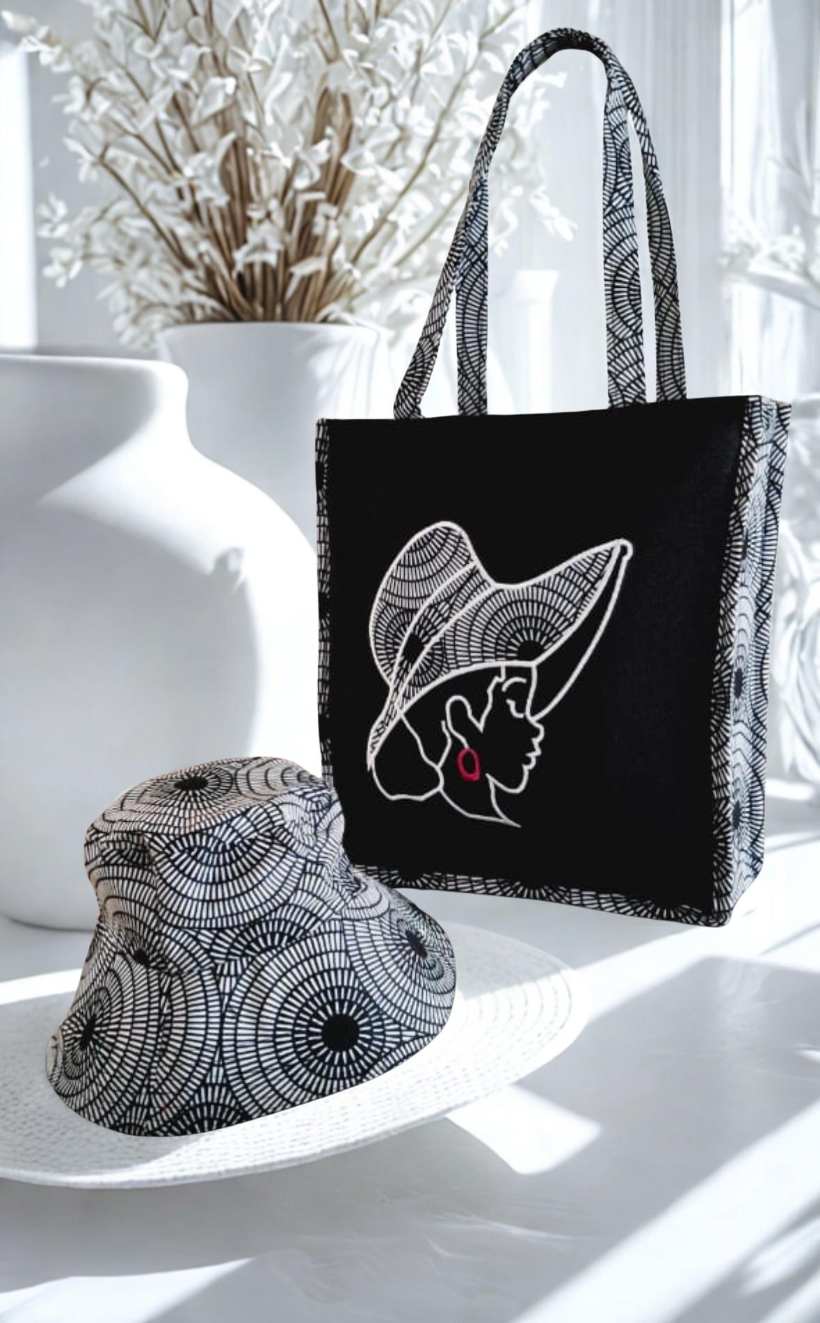 Mildred Bag – Handstitched Tote | Legacy Dealz Ancestry Collection