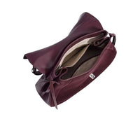 Merlot Suede Elegance Bag