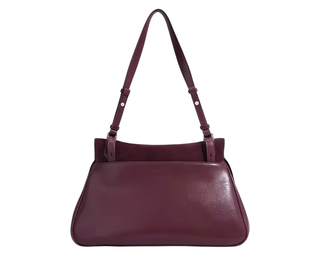 Merlot Suede Elegance Bag