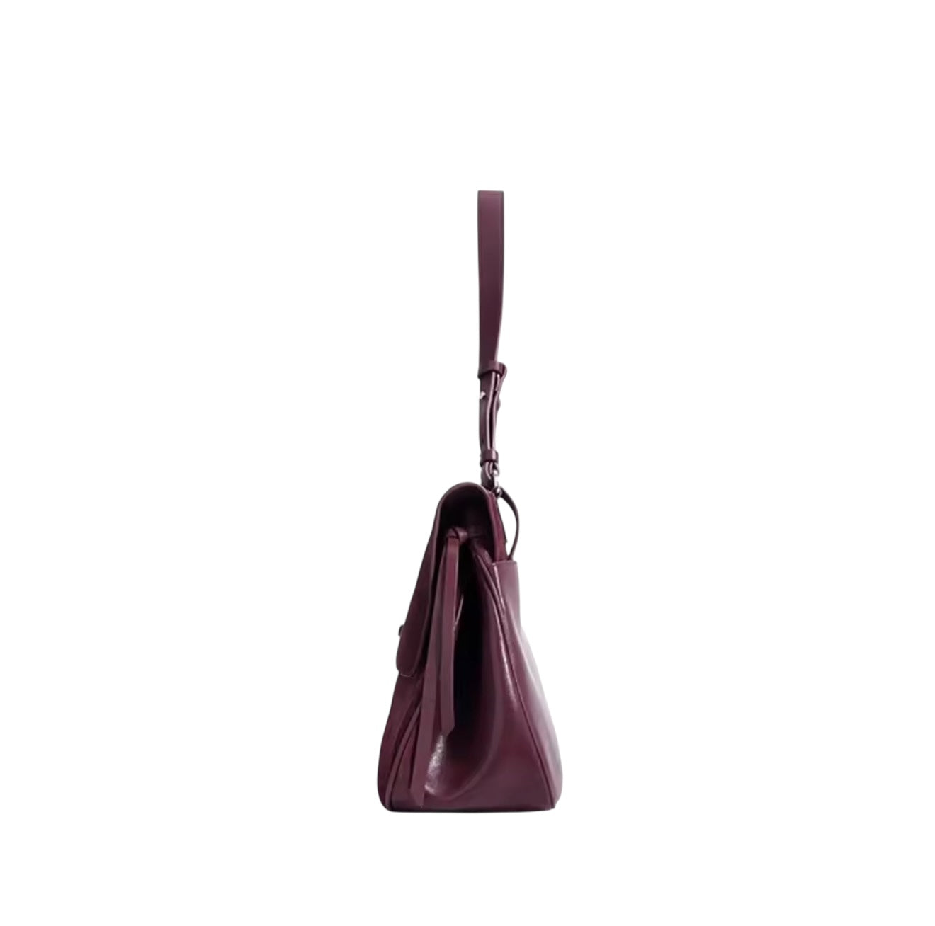 Merlot Suede Elegance Bag