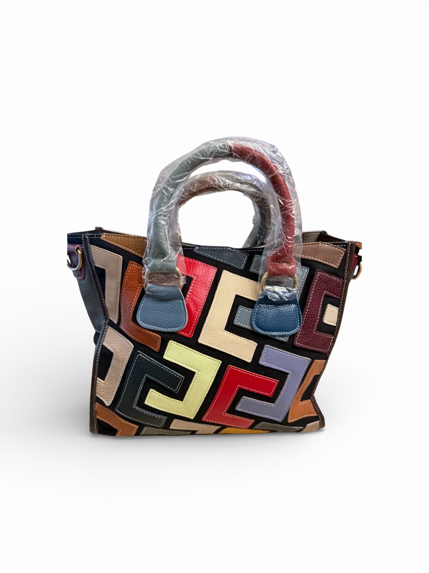 Heritage Mosaic Tote - Convertible Crossbody