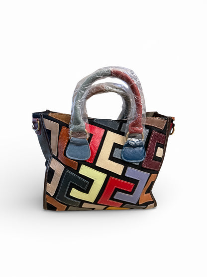 Heritage Mosaic Tote - Convertible Crossbody
