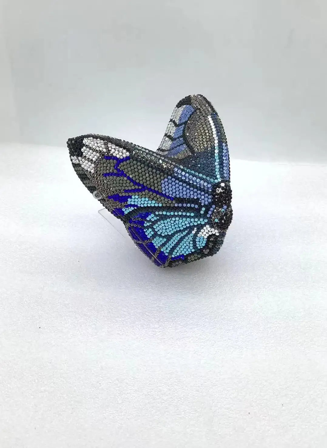 XIYUAN Butterfly Shaped Crystal Evening Clutch Bags Women Luxury Rhinestone Day Clutches Wedding Clutch Party Gems Purse Bags