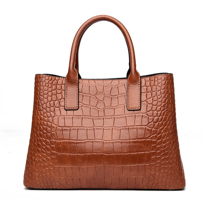 3-layer Women Single Shoulder Bag 2024 Soft Leather Designer Handbag Brand Tote Bag Large Capacity Casual Women Handbags A Main