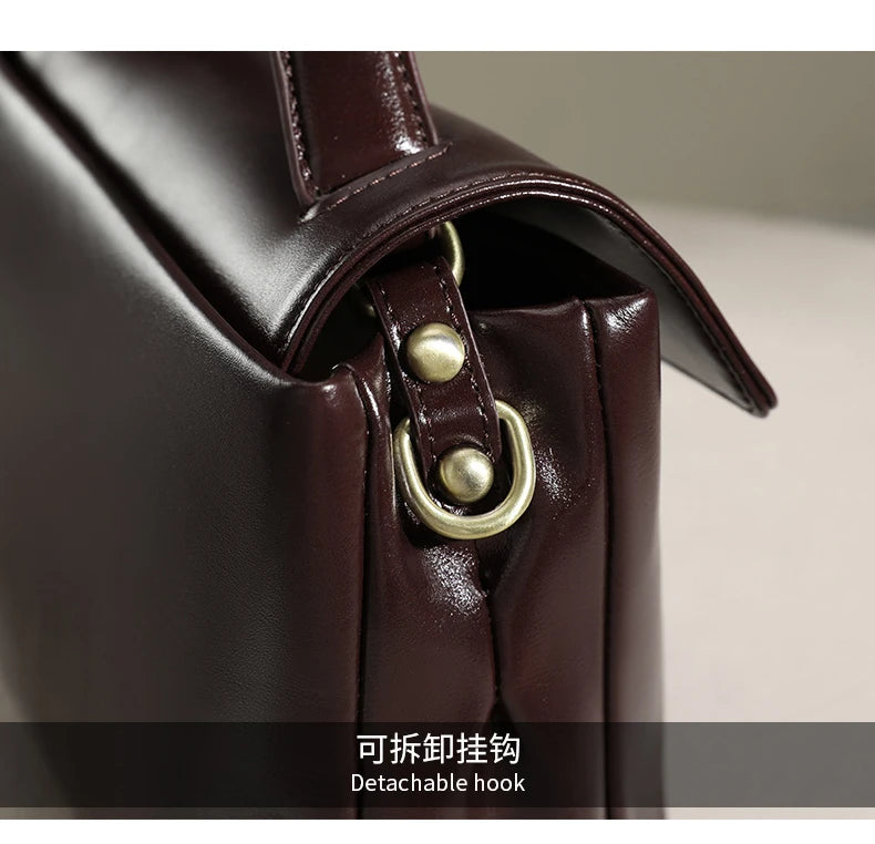 Cowhide Genuine Leather Tote Bag for Women Soft Natural Cow Leather Handbag Fashion Crossbody Bags Female Shoulder Handbag Lady