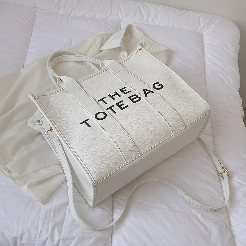 Luxury Designer Bag Tote Women Handbags Letter Shoulder Bags Brands Soft PU Shopper Purses Crossbody Bags for Women Clutch