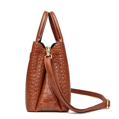 3-layer Women Single Shoulder Bag 2024 Soft Leather Designer Handbag Brand Tote Bag Large Capacity Casual Women Handbags A Main