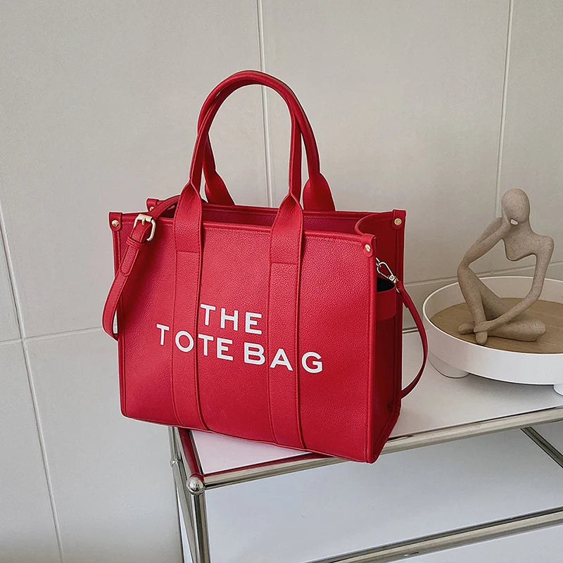 Luxury Designer Bag Tote Women Handbags Letter Shoulder Bags Brands Soft PU Shopper Purses Crossbody Bags for Women Clutch