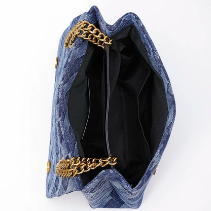 Crossbody bags Fashion Shoulder Bag for Women Denim Chain bag 2025 New Arrival Luxury Brand Designer Square Bag