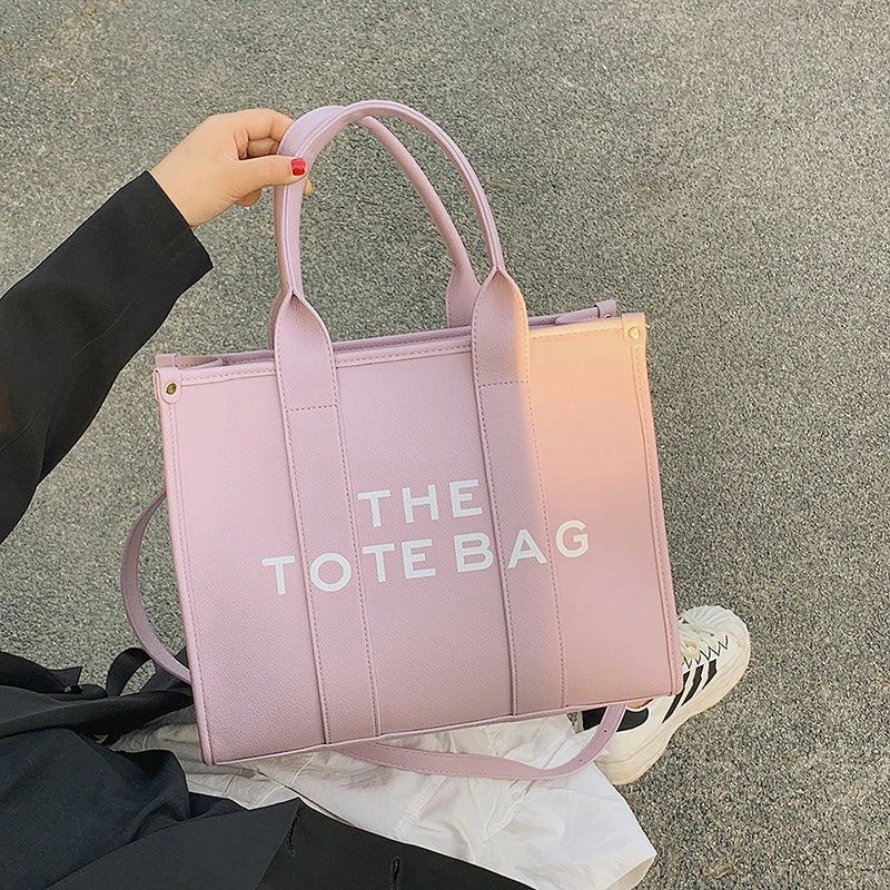 Luxury Designer Bag Tote Women Handbags Letter Shoulder Bags Brands Soft PU Shopper Purses Crossbody Bags for Women Clutch