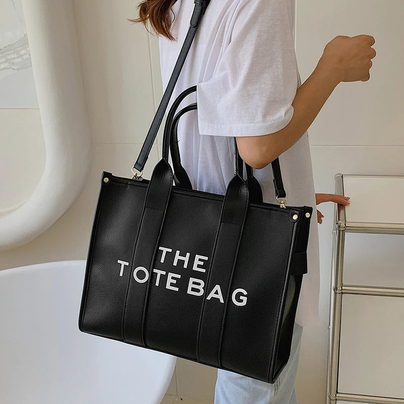 Luxury Designer Bag Tote Women Handbags Letter Shoulder Bags Brands Soft PU Shopper Purses Crossbody Bags for Women Clutch
