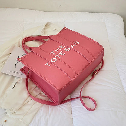 Luxury Designer Bag Tote Women Handbags Letter Shoulder Bags Brands Soft PU Shopper Purses Crossbody Bags for Women Clutch