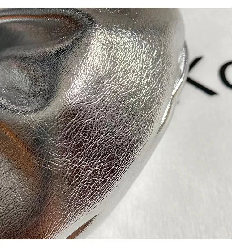 Luxury Circular Metal Handle Mini Bag Women Handbag Glitter Shiny Rhinestone Evening Bag Wedding Party Clutch Purse Shoulder Bag
