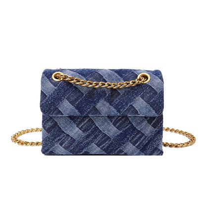 Crossbody bags Fashion Shoulder Bag for Women Denim Chain bag 2025 New Arrival Luxury Brand Designer Square Bag