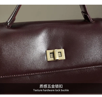 Cowhide Genuine Leather Tote Bag for Women Soft Natural Cow Leather Handbag Fashion Crossbody Bags Female Shoulder Handbag Lady