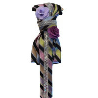 Violette Enchanté Couture Tie – Handcrafted Luxury Accessory | Legacy Dealz