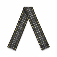 Legacy Noir Studded Monogram Twilly