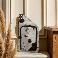 Cowhair Sling Bag- Speckled