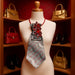 Scarlet Stone Tie Handcrafted Legacy Luxe Tie