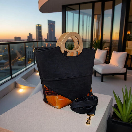 Dana Denim Handbag