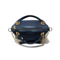 Midnight Chic Crystal Tote – Luxury Embellished Denim Bag