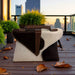 Cowhair Triangle Bag