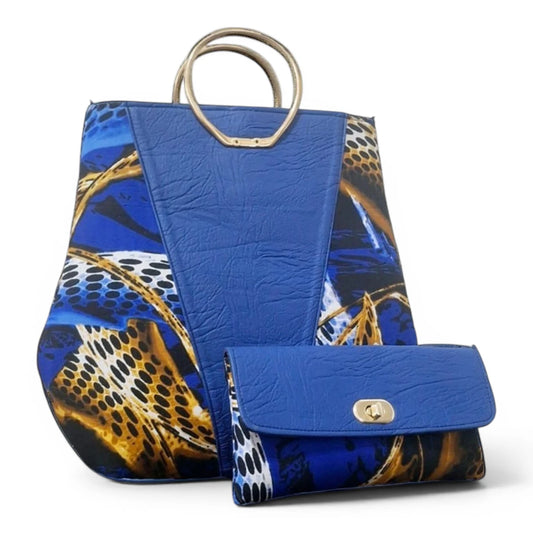 Mina Set - Blue & Gold Pair